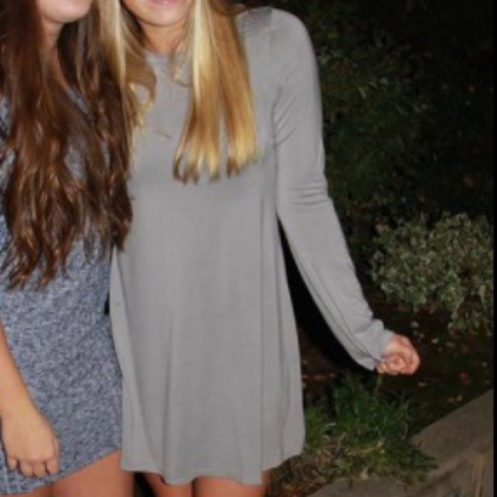 Michael Lauren long sleeve t shirt dress